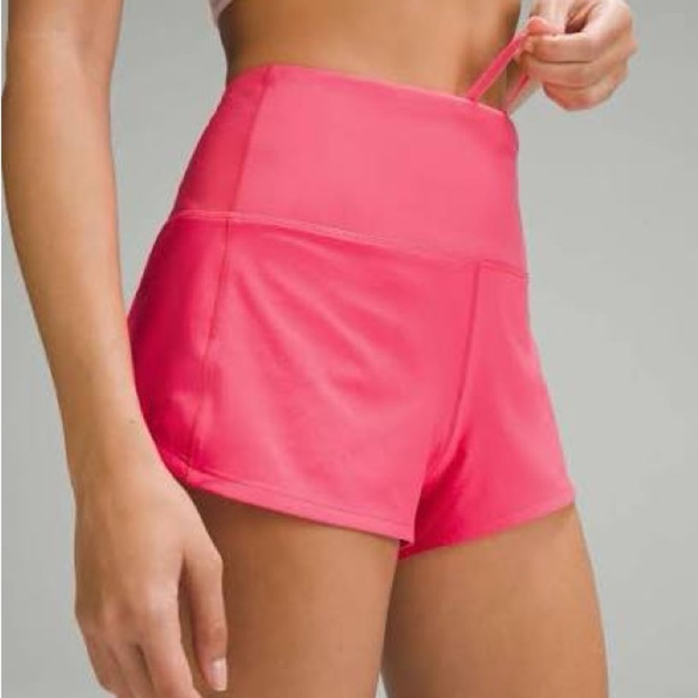 lululemon Speed Up High-Rise Short 4” Short in Lip Gloss Size 8
